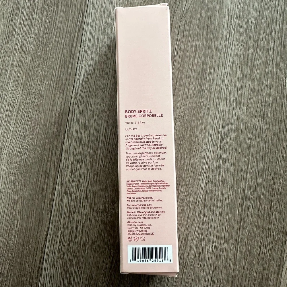 Glossier Lilyhaze Body Spritz 100ML